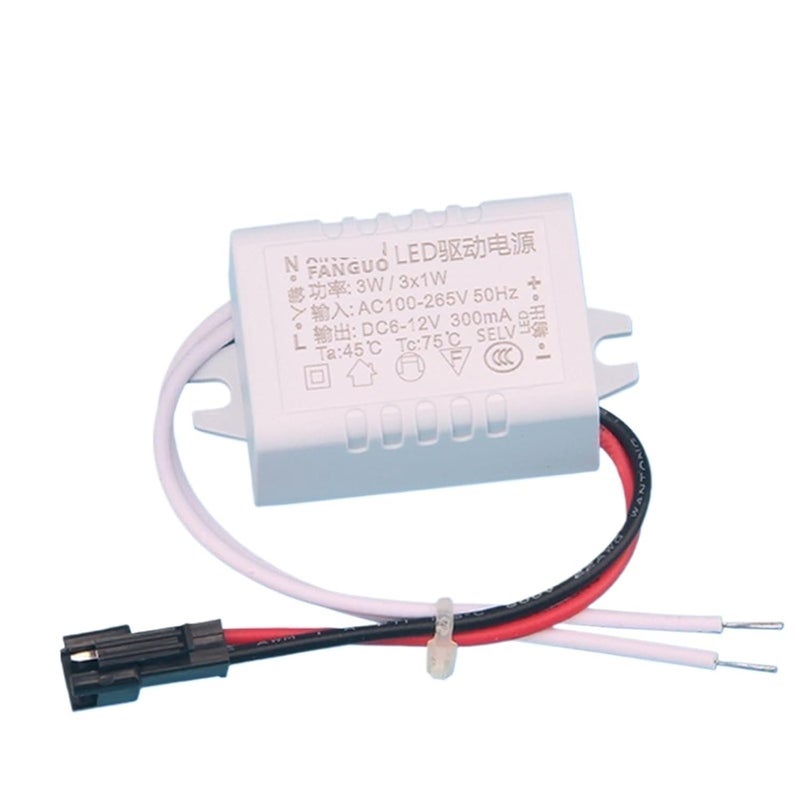Universal LED Driver Constant Current Power Supply Ballast Transformer 18 24x1W Plastic Shell - Image 1